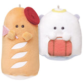 Meet our enchanting Obakenu French Traveling Ghost Buddies Magnetic Keychain Set! This charming duo features an adorable Angel ghost and a French bread ghost wearing a cute beret, designed to stick together with hidden magnets. What makes these ghosties extra special? The angel features a magical glow-in-the-dark element that absorbs sunlight or fluorescent light to create a gentle, ethereal glow! Perfect palm-sized companions, these kawaii spirits are ideal for taking on adventures together.